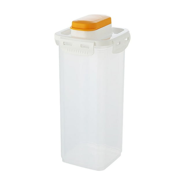 Tumotour Boîte de Rangement pour Poudre à Lessive et Détergent Ménager Seau de Rangement Bouteille de Poudre de Savon Quotidienne Rangement de Voyage