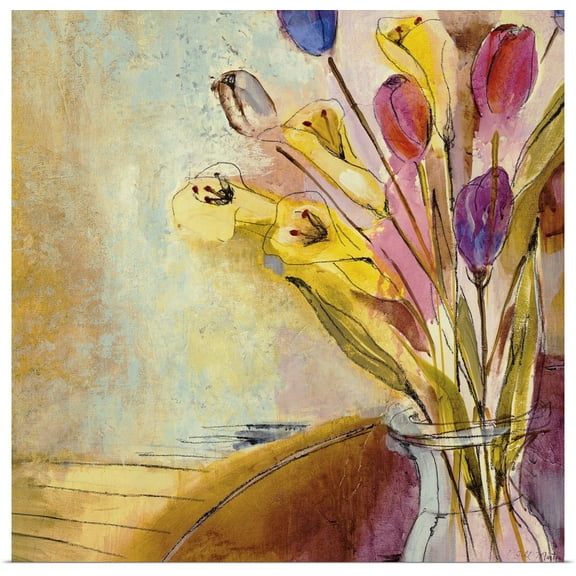 Great BIG Canvas | Rolled Jill Martin Poster Print entitled Fandango II