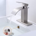 thumbnail image 4 of GHSDFBB 6 Pack Sink Overflow Ring Brushed Nickel Bathroom Kitchen Sink Basin Trim Overflow Cover Hole Insert Cap, 4 of 7