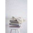 thumbnail image 2 of Design Imports DII Gray / Off White Cabana Stripe Throw, 2 of 2