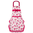 thumbnail image 2 of Floral Apron for Women with Front Pockets, Cute Kitchen Cooking Baking Aprons Decorative Floral Chef Apron Gift for Mom Wife Grandma, 2 of 4