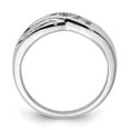 thumbnail image 2 of Sterling Silver Rhodium Plated Diamond MOM Ring QR5686, 2 of 5