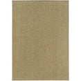 thumbnail image 2 of Style Haven  Veranda Solid Tan Indoor-Outdoor Area Rug 6'7" x 9'6" 6' x 9' Accent, Outdoor, Indoor Living Room, Patio, Dining Room Rectangle, 2 of 5