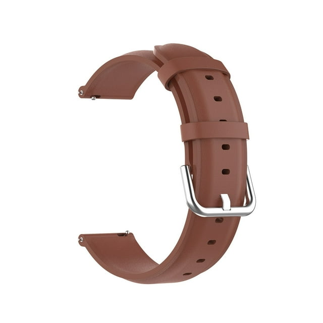 Kcodviy Montre Atomique 20 mm en Cuir Véritable, Bout Rond, pour Femmes + Montre, Bracelet de Montre Résistant à la Sueur, Montre Habillée avec Compatibilité Universelle et Savoir-Faire Exquis