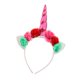 thumbnail image 3 of cuerno de de flor, diadema para el cabellero, disfraz de Cosplay, accesorio para de rosado BLESIY Chica, 3 of 8