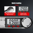 thumbnail image 5 of Digital Display Angle Ruler,2-In-1  Ruler & Digital Angle Finder Protractor, (Stainless Steel-300MM), 5 of 7