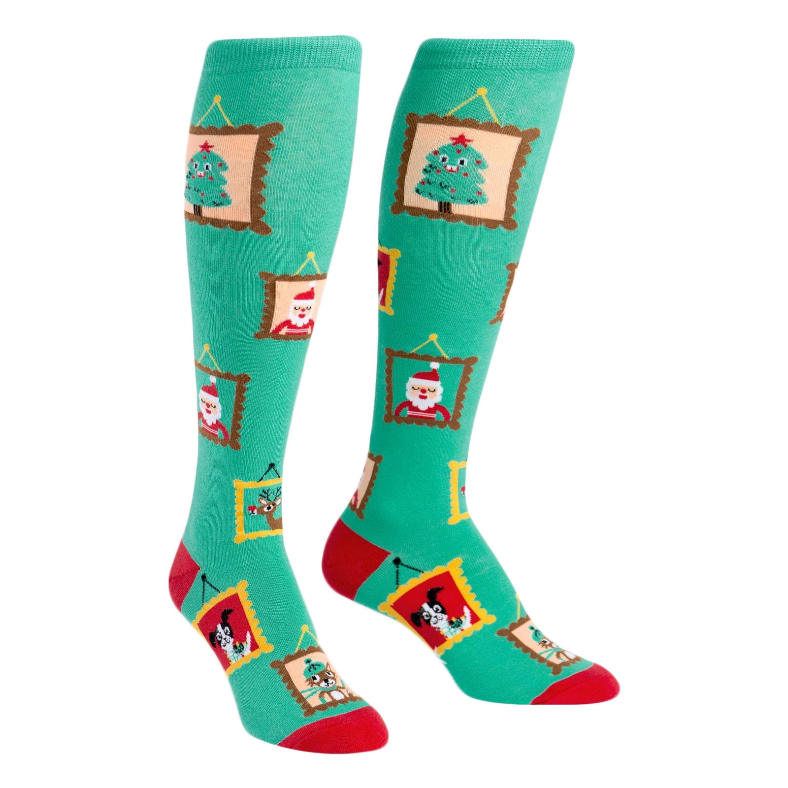 Sock It to Me Sock It To Me Holiday Photos Funky Knee High Socks