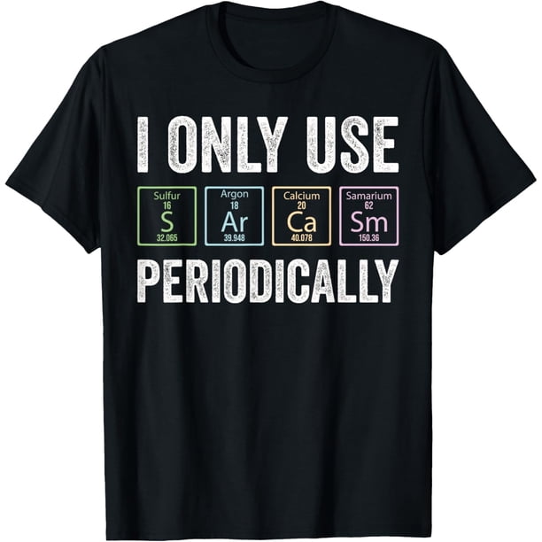 Sarcasm - Camiseta divertida con texto en inglés "Weird Science Joke"