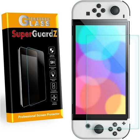 For Nintendo Switch OLED (2021) - SuperGuardZ Tempered Glass Screen Protector, Anti-Blue-Light, Eye Protection, Anti-Scratch
