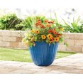 thumbnail image 4 of Better Homes & Gardens 15in Florestra Cobalt Plastic Planter, 4 of 7