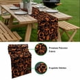 thumbnail image 5 of Black Halloween Table Runner - 90 Inch Long, Kitchen Dining Table Runner Dresser Scarves, Orange Spooky Pumpkin Ghost Cobweb Farmhouse Decor for Coffee Tables Wedding Party Banquet, 5 of 8