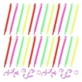 thumbnail image 4 of KAKOWELY 52pcs Spiral Hair Perm Rods For Natural Hair Spiral Curlers Curl Formers For Natural Hair Spiral Rods For Spiral Curls Hair Perm Rods,5.91X"X0.47"X0.47", 4 of 5
