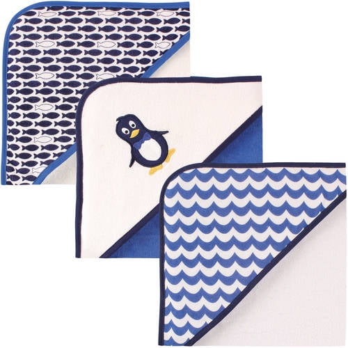 penguin baby towel