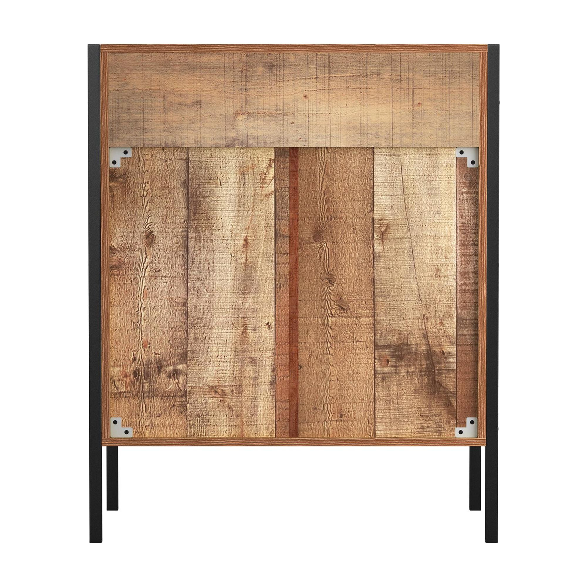 Kadyn 31" Tall Bar Cabinet, Small Sideboard and Buffet Cabinet with 3 Drawers, Bar Storage Cabinet for Home, Brown Mix Kadyn 31" Tall Bar Cabinet, Small Sideboard and Buffet Cabinet with 3 Drawers, Bar Storage Cabinet for Home, Brown Mix