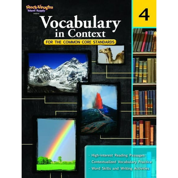 Vocabulary in Context Vocabulary in Context for the Common Core Standards Reproducible Grade 4, (Paperback)
