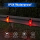 thumbnail image 5 of Solar Warning Lights, Bright Solar Strobe Lamp Magnetic Base, Waterproof LED Beacon Safety Light Outdoor 4 Pack, 5 of 5