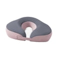 thumbnail image 2 of Almohada de masaje para el hogar con cara hacia abajo, almohada de masaje de salón de espuma viscoelástica transpirable Rosa, 2 of 8