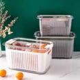 thumbnail image 3 of Wholesale Large White Rectangular Food-Grade Storage Box with Dual-Layer Compartments, Airtight Seal & Transparent Design – Ideal for Commercial Kitchens, Restaurants, Grocery Stores & Gifting, 3 of 6