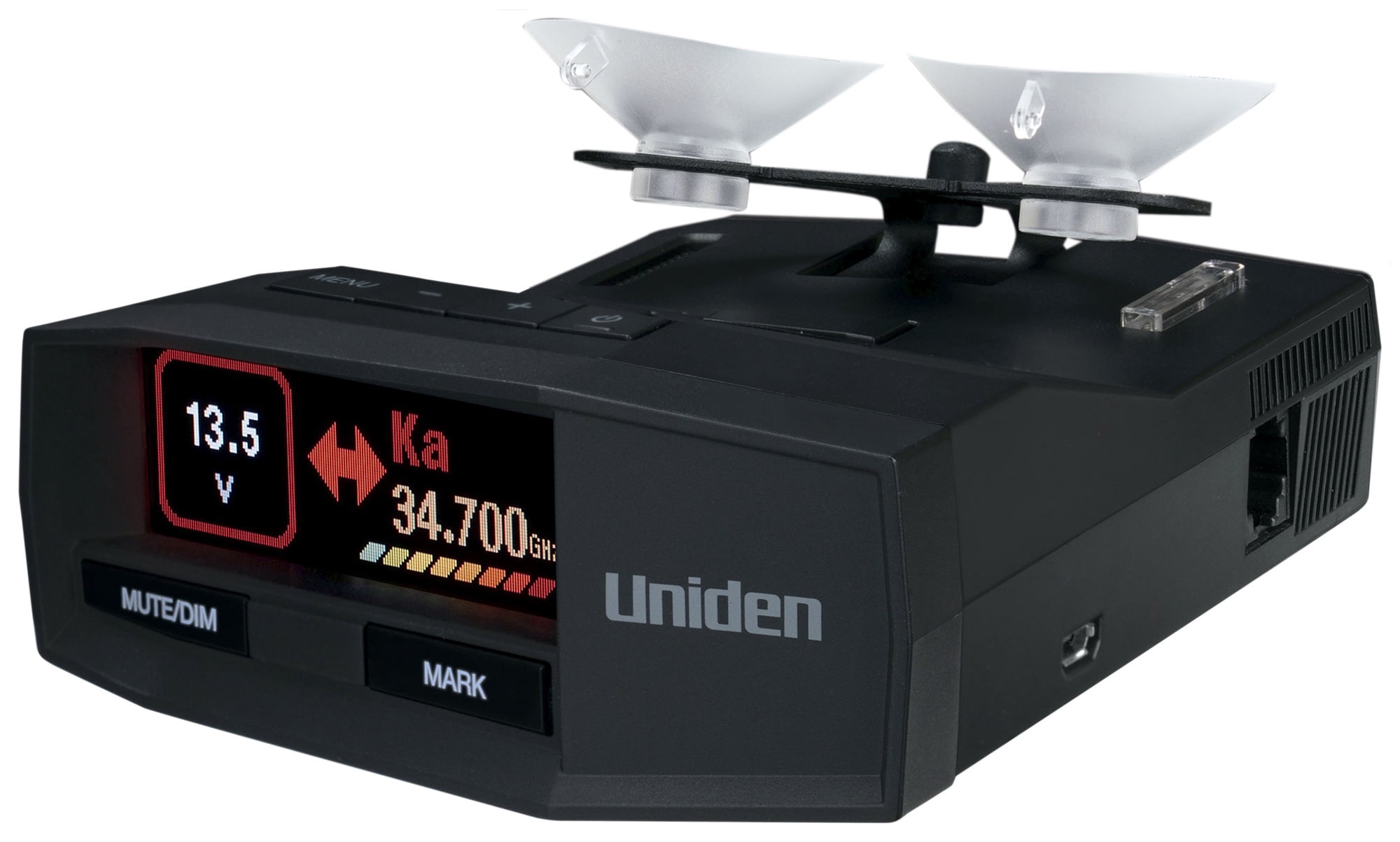 Uniden R8 Extreme Long-Range Laser/Radar Detector 360° Directional Arrows, Bluetooth, GPS