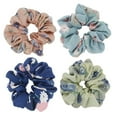 thumbnail image 3 of BANDAS Para El Cabello, Elástica MÚltiple Margarita Daisy Chiffon Tie Scrunky Soft reutilizable para el festival para viajar por campus, 3 of 7