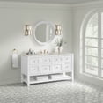 thumbnail image 3 of James Martin Vanities 330-V60S-SC-3VSL Breckenridge 60" Free Standing Single Basin Poplar, 3 of 7