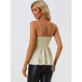 thumbnail image 3 of Camisola de Fiesta para Mujer sin Mangas Camisola de Color Brillante Oro XS, 3 of 6