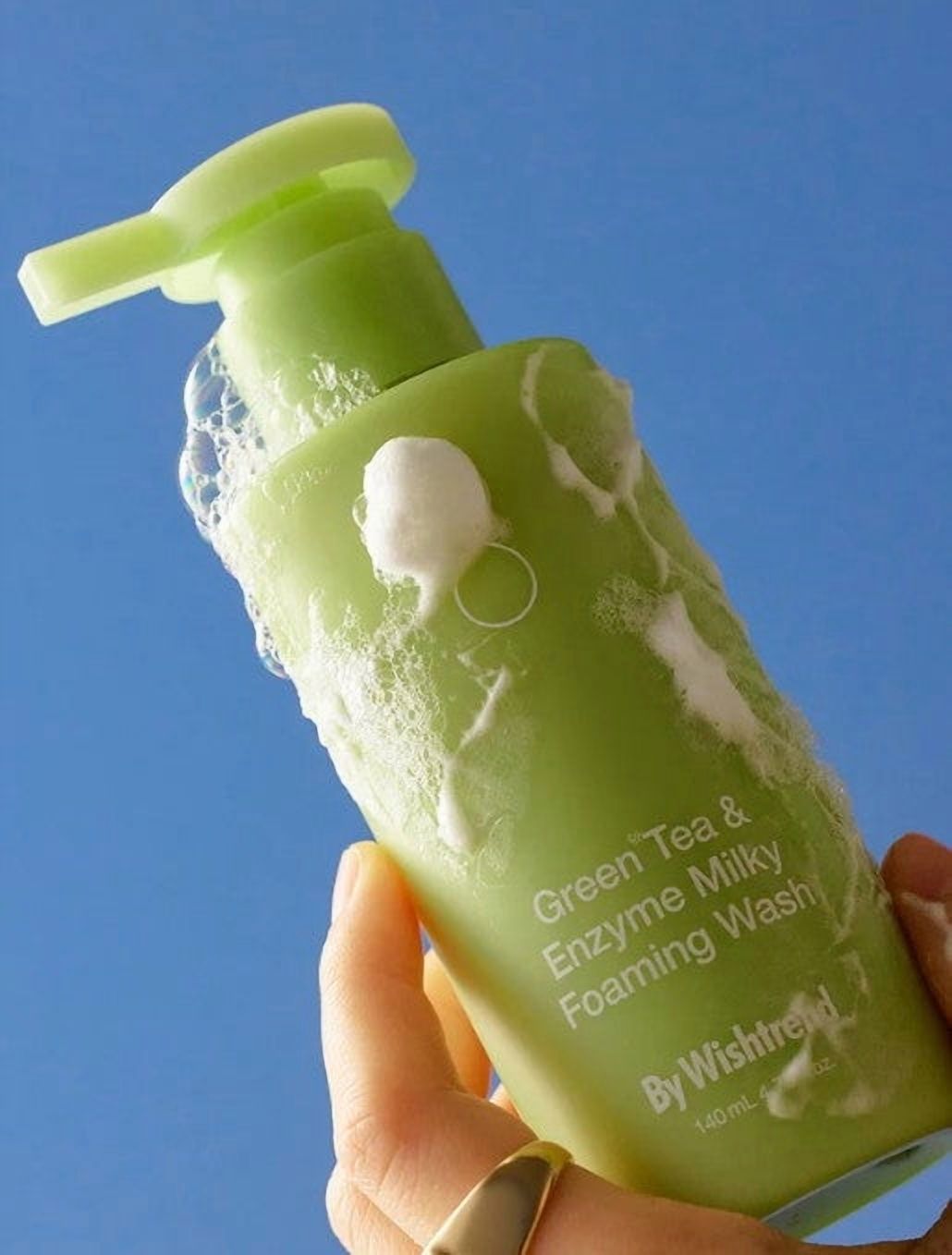 Green Tea & Enzyme Milky Foaming Wash 140 mL