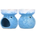 thumbnail image 3 of Sailing Quemador de aceite esencial de cerámica - Estufa decorativa de aromaterapia (2 piezas, azul), 3 of 9