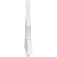 thumbnail image 3 of 60"W x 25"H x 2"D x 6"F, 10/12 Pitch, Kennewick Architectural Grade PVC Gable Bracket, 3 of 8