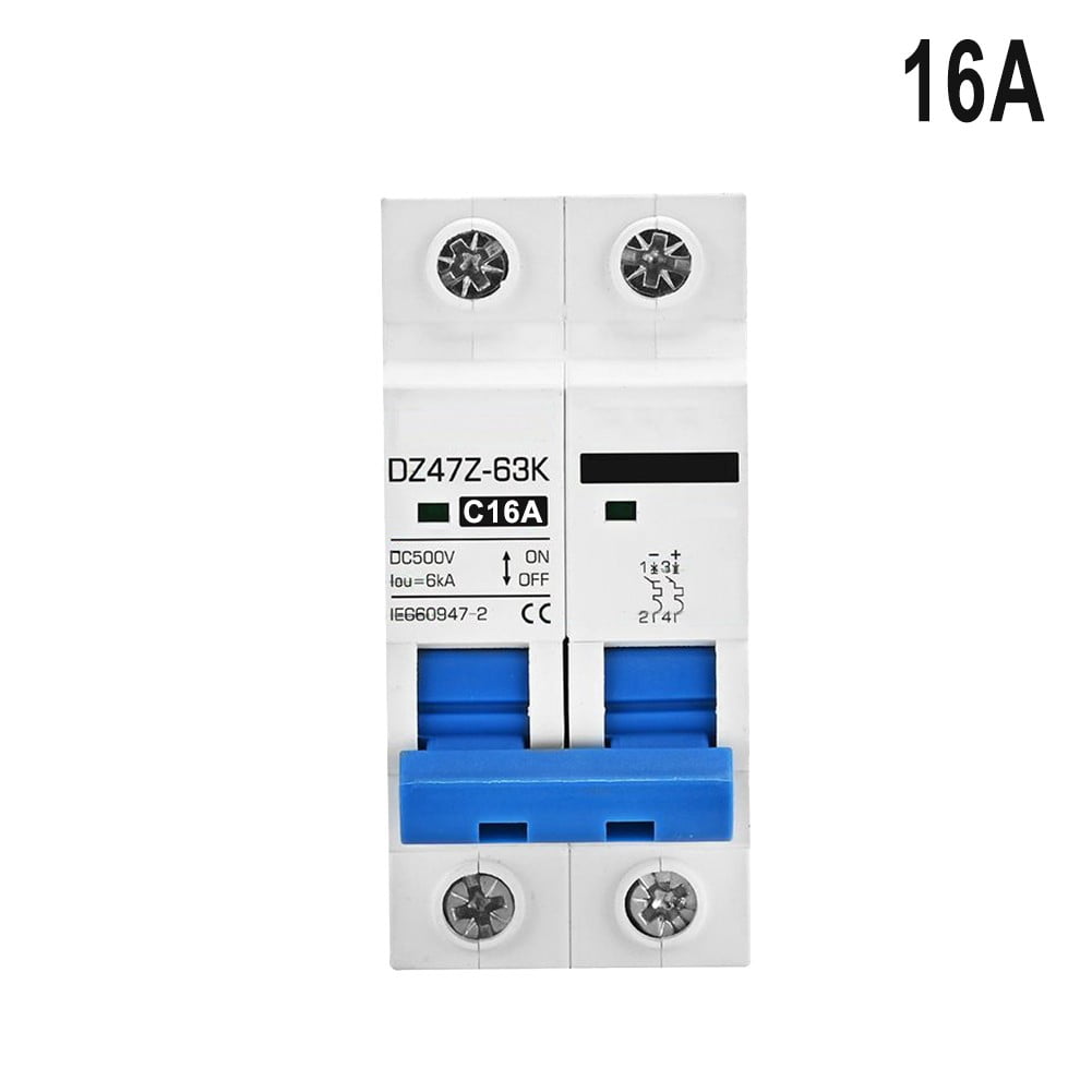 GLFILL Solar Photovoltaic Circuit Breaker Pv Mcb Dc 500V Air Switch