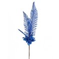 thumbnail image 1 of Vickerman RX192802 30 in. Blue Glitter Fern Berry Spray - 2 per Bag, 1 of 1