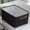 Black, variant on Fabric Storage Basket Foldable Cloth Bin for Home Organization - Collapsible Toy Storage Container with Handles for Living Room Bedroom Closet - 14.17 x 10.24 x 6.3 Inches Single Pack