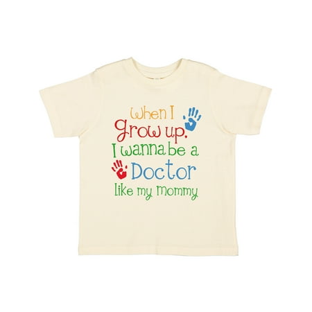 

Inktastic Doctor Like Mommy Gift Toddler Boy or Toddler Girl T-Shirt