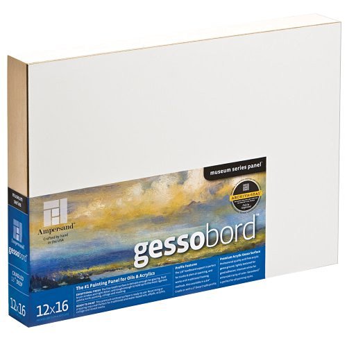 Ampersand Gessobord Panel 1.5" Cradle 16X20"