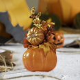 thumbnail image 3 of Calabaza artificial con flores BLESIY decoración de fiestas Estilo D, 3 of 7