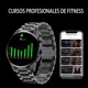 thumbnail image 5 of Reloj inteligente Bluetooth JM Correa de malla deportiva 1,28 pulgadas IP68, 5 of 5