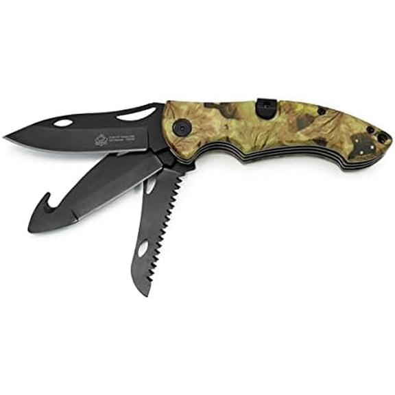Camo Trifecta 3-Blade Folding Hunting Knife$$Other