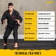 thumbnail image 5 of Kimono de BJJ Elite Sports con Tela Preencogida IBJJF y Cinturón, 5 of 6