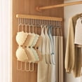 thumbnail image 3 of Necvior Camisole Organizers Hanger for Closets Wood Hanging Solution with Multi Garment, 3 of 21