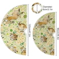 thumbnail image 3 of Coolnut Christmas Tree Skirt, 36", Easter Tree Skirt Double Layers Polyester Easter Tree Skirt for Easter Holiday Party Decoration, 3 of 6