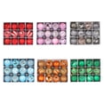 thumbnail image 4 of Maytalsory ABS Stunning PVC Christmas Ball Ornaments For Festive Decor Add Icing On Cake To Christmas Red style, 4 of 6