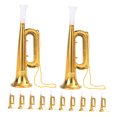 thumbnail image 4 of DECORNIJIA 12 Pcs Instruments de Musique pour Enfants ABS Culture Musicale Dorée pour Festivals d'Enfants, 4 of 8