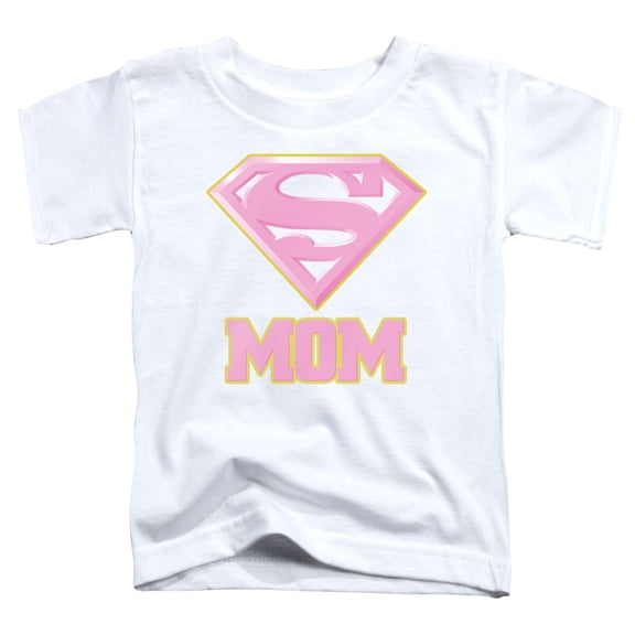 Superman - Super Mom Pink - Toddler Short Sleeve Shirt - 4T