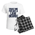 thumbnail image 4 of CafePress - Lawyer Humor Trust Me Women's Light Pajamas - Women's Short Sleeve Print T-Shirt and Pants Light Cotton Pajama Set, 4 of 7