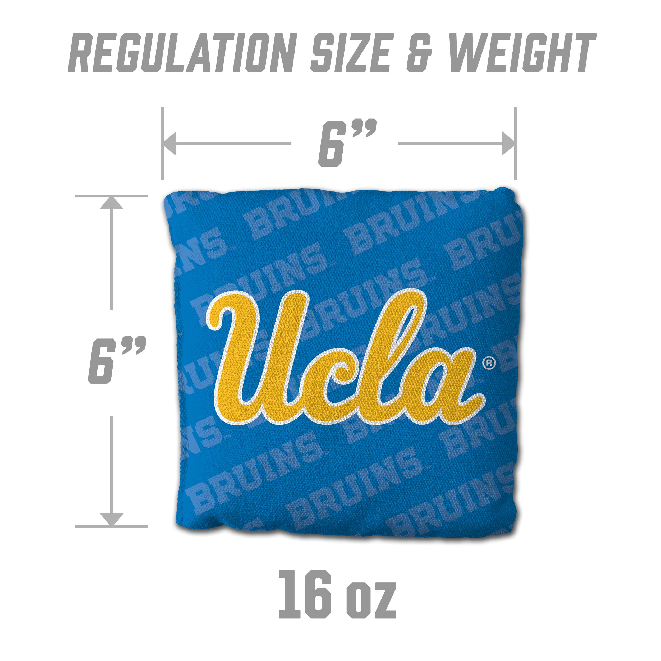NCAA UCLA Bruins Cornhole Bags - 4PK - Blue