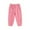 Hot Pink, variant on hotojiny Toddler Boys Girls Sweatpants Unisex Baby Loose Athletic Workout Joggers Comfy Fleece Lined Trousers
