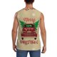 thumbnail image 4 of Balery Christmas Vintage Red Truck Camisetas sin mangas para hombre, absorbe la humedad y protege contra el mal olor.-Medium, 4 of 7