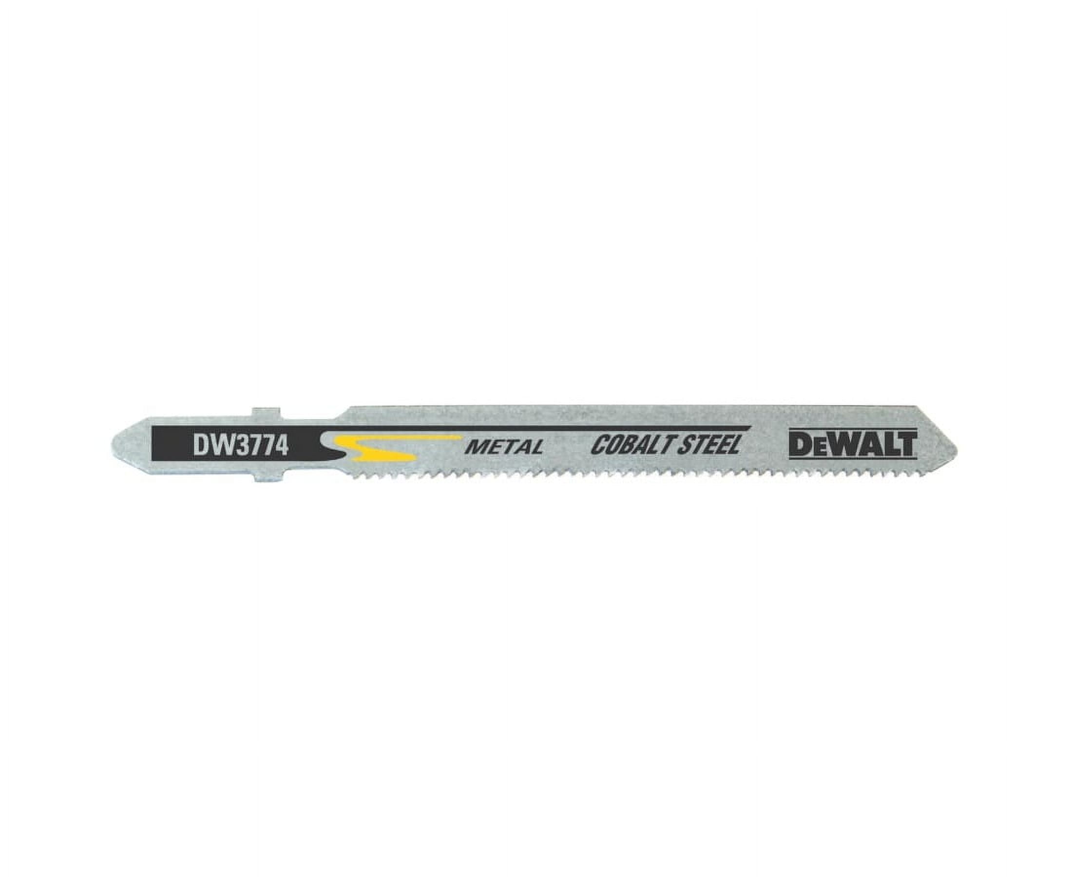 Dewalt DW3770-5 Bi-Metal Jig Saw Blade, 3in L, 14 TPI
