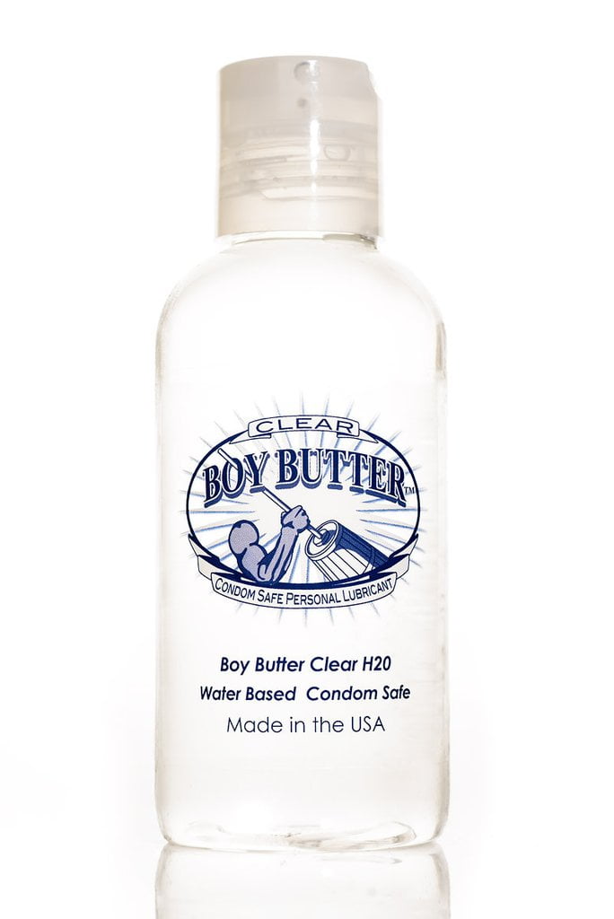 Boy Butter Clear Water Based Lube | Hypoallergenic Personal Lubricant for Sex | Latex Safe, Non Staining, Washable & Slick Sex Lube for Adult Men, Women & Couples | Made in the USA | 4 Ounce