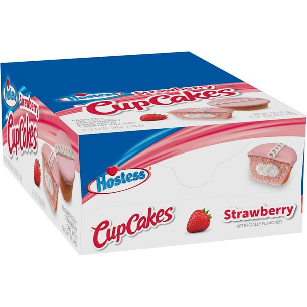Hostess Strawberry Cupcake 2-Pack - Office Breakroom Snack